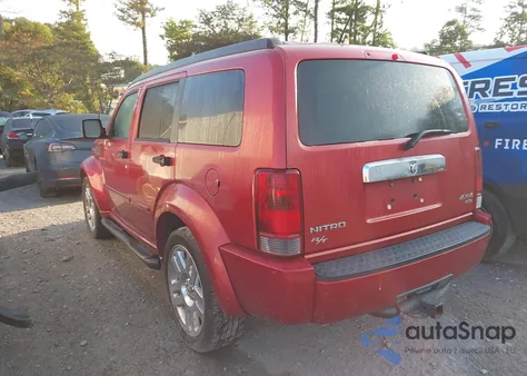 2007 Dodge Nitro Slt/Rt from USA, damaged, VIN 1D8GU58607W691807